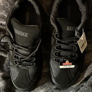 Brand new Brahma Steel toe oil resistant shoes